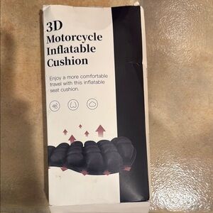 3D Motorcycle Inflatable Cushion